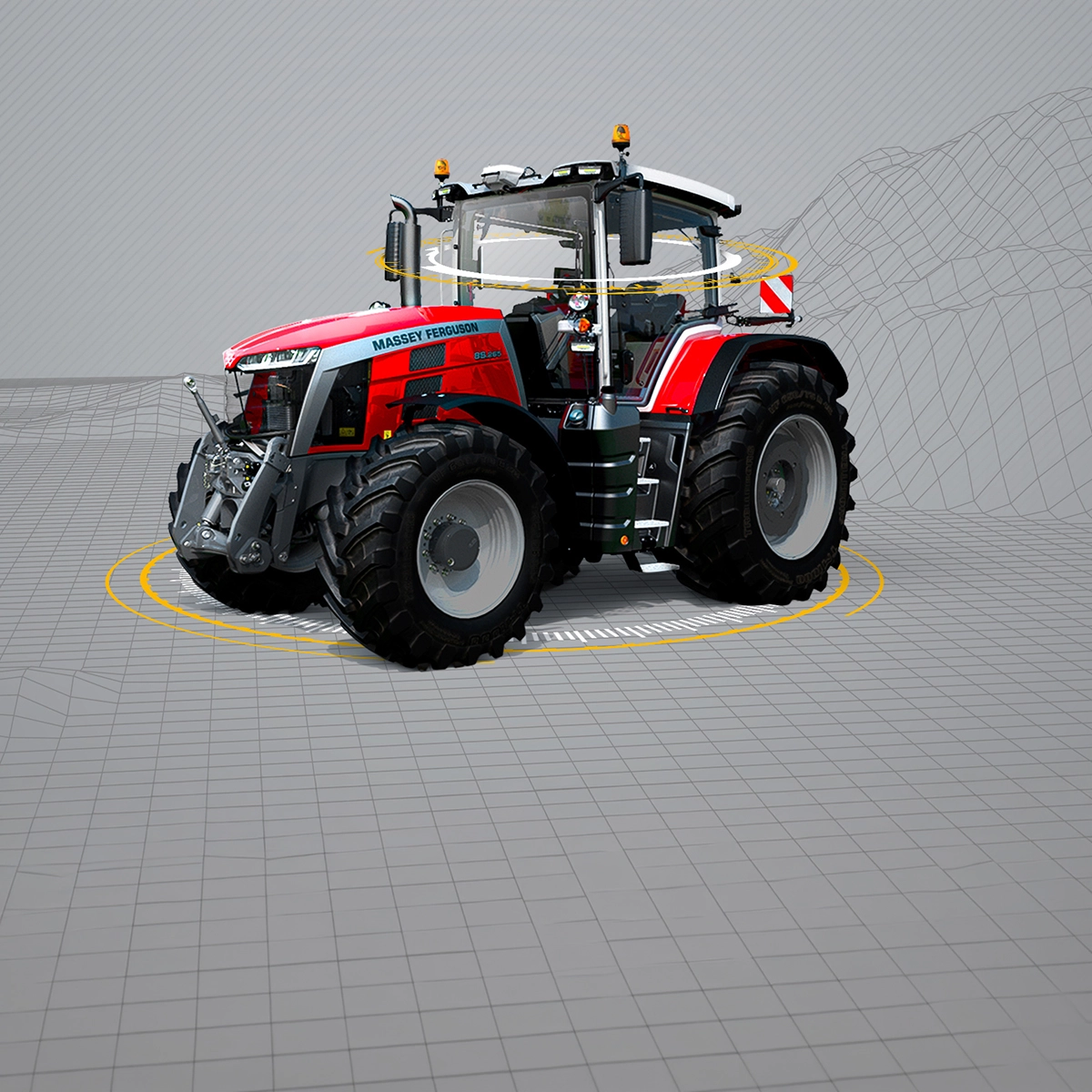 TRACTOR GRANDE MF 8S.245